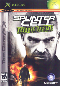 Splinter Cell: Double Agent PAL Xbox box art